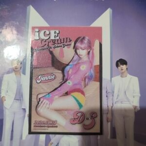 Fanmade Ice Cream Jennie Photocard